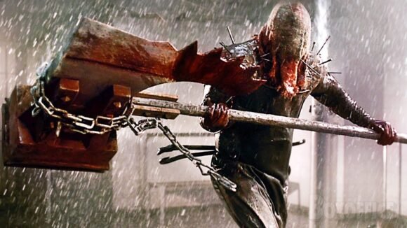 O zumbi com o machado | Cena de luta | Resident Evil 4: Recomeço | Clipe