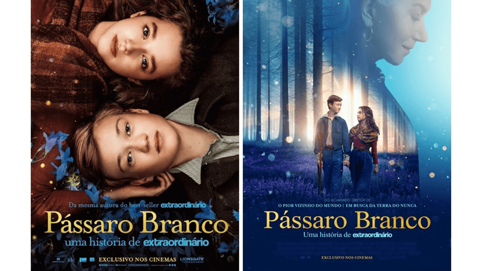 "Pássaro Branco”, aguardado spin-off de Extraordinário, ganha novos cartazes