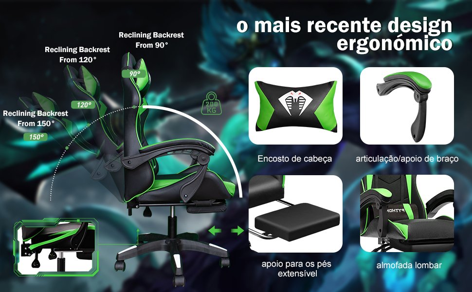 adeira Ergonomica Gamer