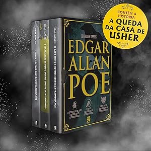 box edgar allan poe grandes obras a queda da casa de usher netflix