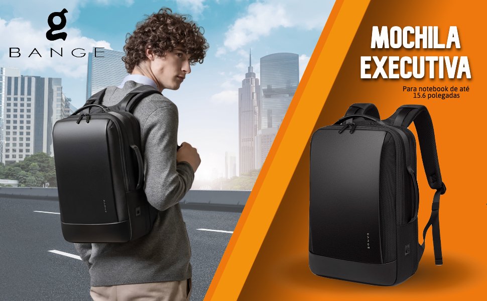 Mochila Executiva para Notebook de Até 15.6 Polegadas