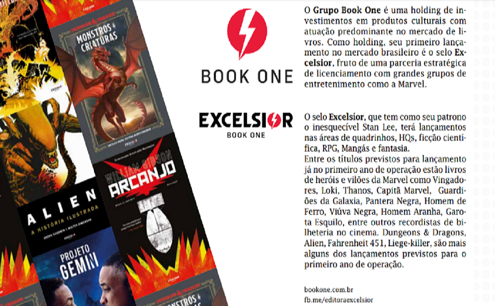 Grupo Book One & Selo Editora Excelsior