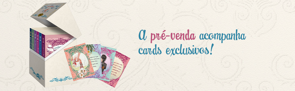 A pré-venda acompanha cards exclusivos!