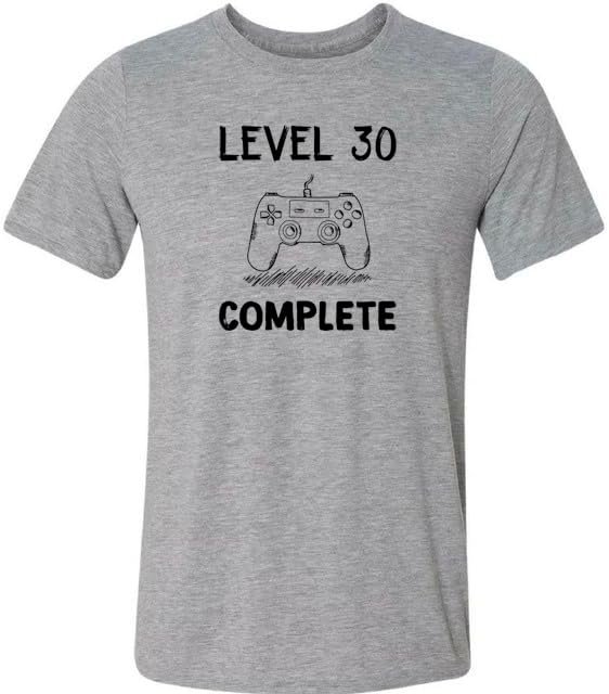 Camiseta Level 30 Complete Gamer Geek Nerd 30 Anos